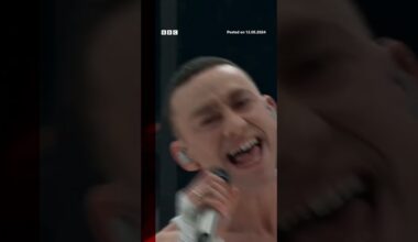 Eurovision UK entry Olly Alexander performs Dizzy. #Eurovision #BBCNews