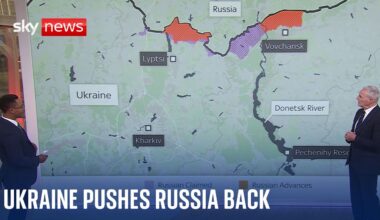 Ukraine war: Russia's troops 'partially pushed back'
