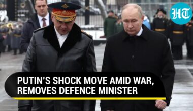 Putin Stuns With New Defence Minister Choice; Shoigu Replaced By Economist | Kremlin Says…