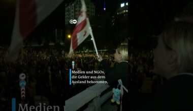 Georgien: Proteste gegen "Agentengesetz" lassen nicht nach | DW Nachrichten