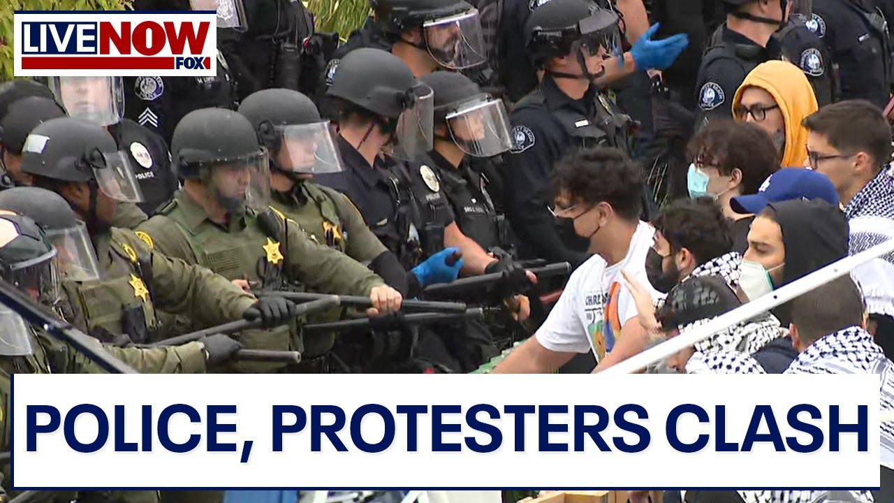 LIVE: Protesters arrested at UC Irvine | LiveNOW from FOX