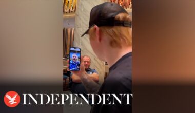 Ed Sheeran calls Ipswich FC players after team promoted to Premier League