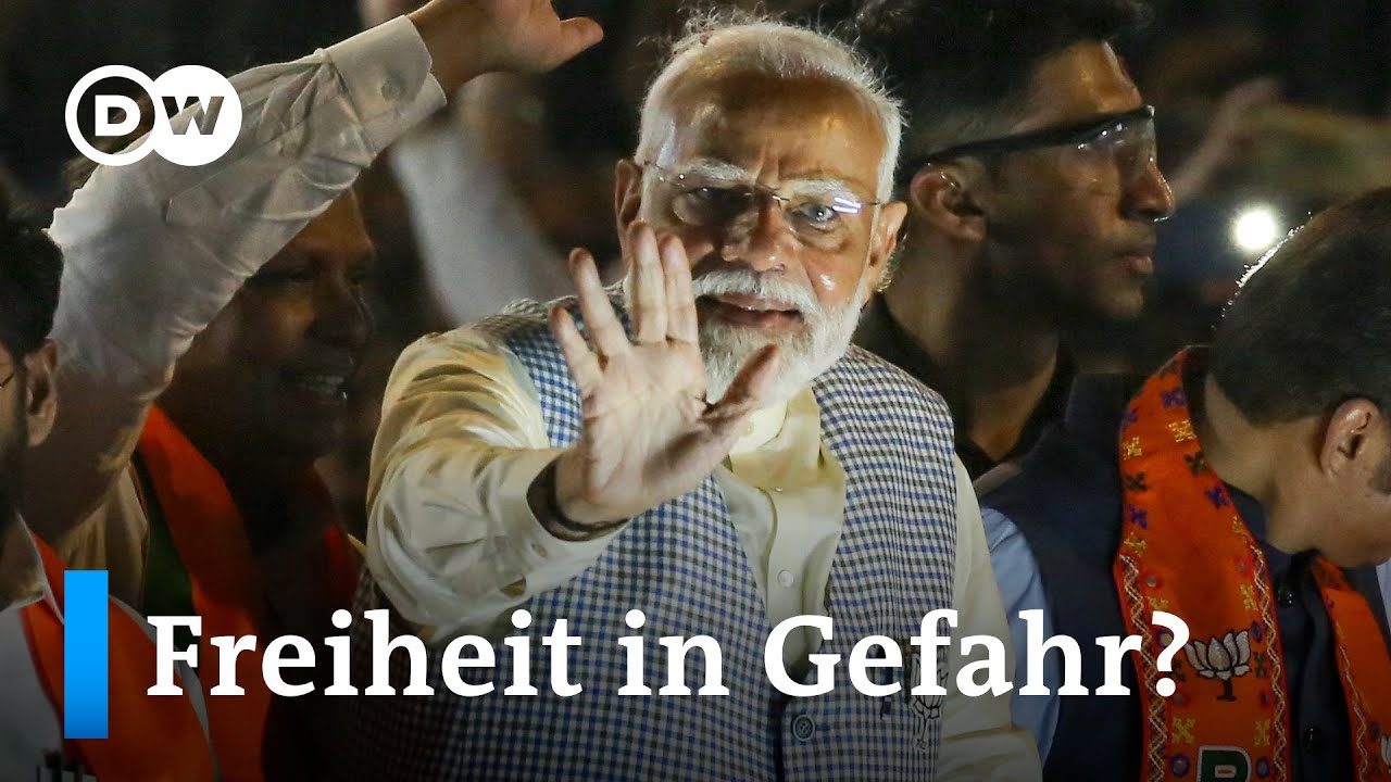 Wahlen in Indien: Wird die größte Demokratie der Welt zur Autokratie? | DW Nachrichten