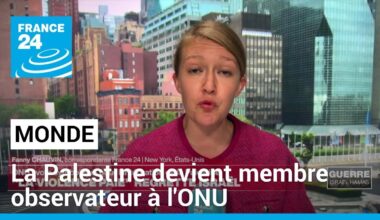 La majorité de la communauté internationale soutient l'entrée de la Palestine à l'ONU