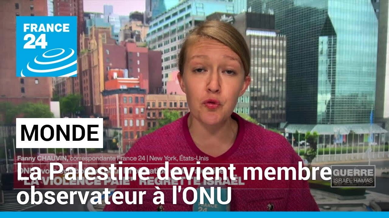 La majorité de la communauté internationale soutient l'entrée de la Palestine à l'ONU