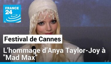 Festival de Cannes : l’hommage d’Anya Taylor-Joy et Chris Hemsworth à George Miller