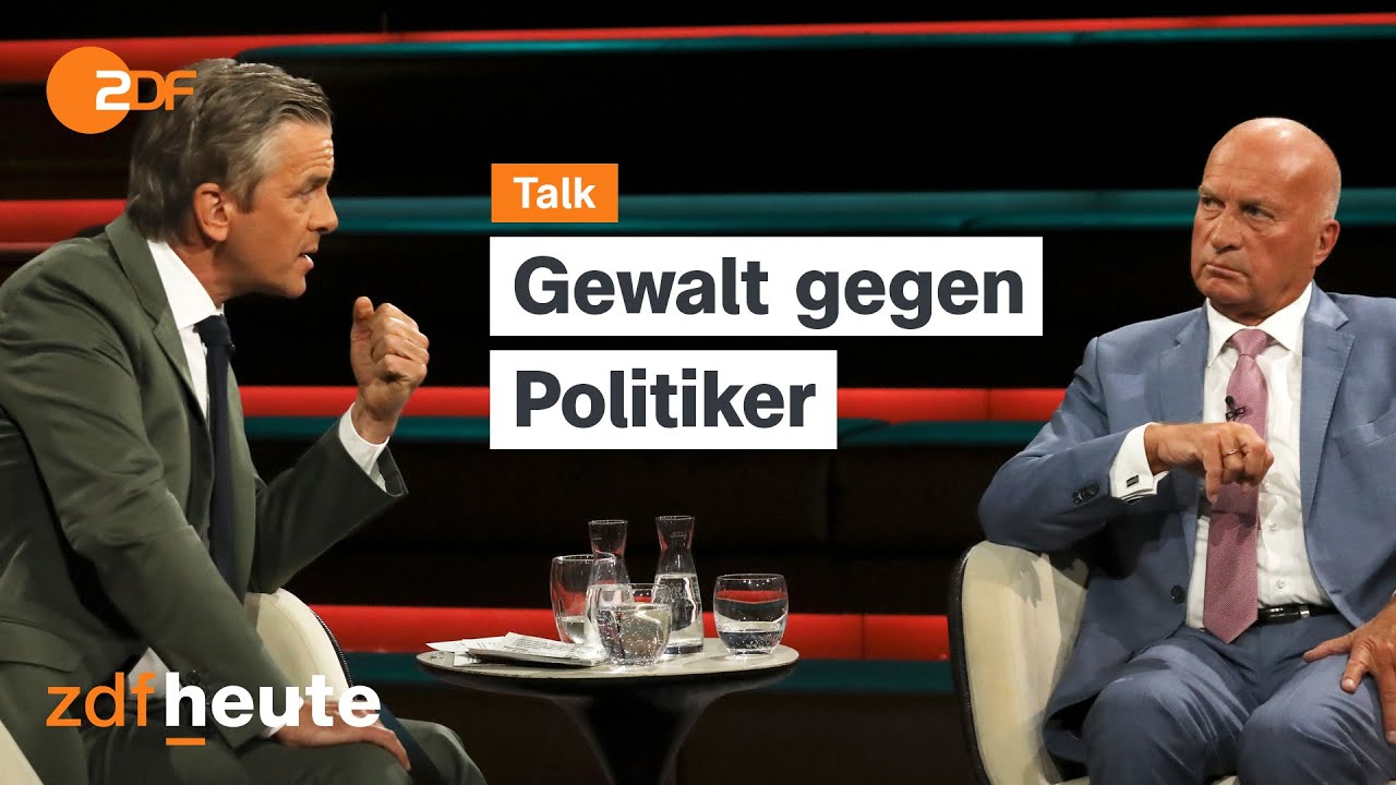 Kontroverse Debatte nach Angriff auf Politiker | Markus Lanz vom 18. April 2024