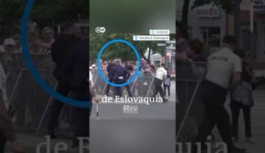 Intento de magnicidio en Europa: primer ministro de Eslovaquia recibe cinco disparos