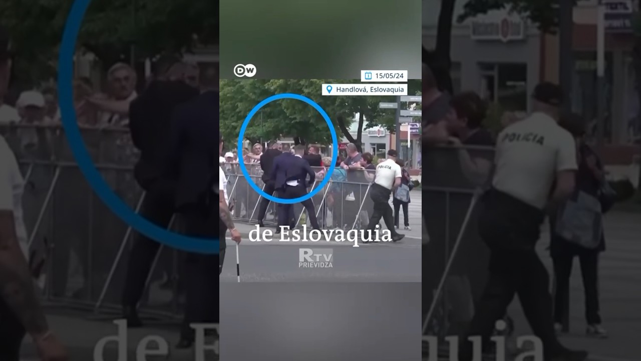 Intento de magnicidio en Europa: primer ministro de Eslovaquia recibe cinco disparos