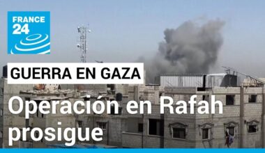 Israel afirma que misión en Rafah prosigue pese a bloqueo de armas por parte de EE. UU.