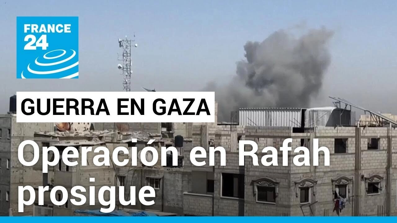 Israel afirma que misión en Rafah prosigue pese a bloqueo de armas por parte de EE. UU.