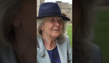 Dame Jilly Cooper shares the sweet conversation she had with King Charles #kingcharles #royalfamily