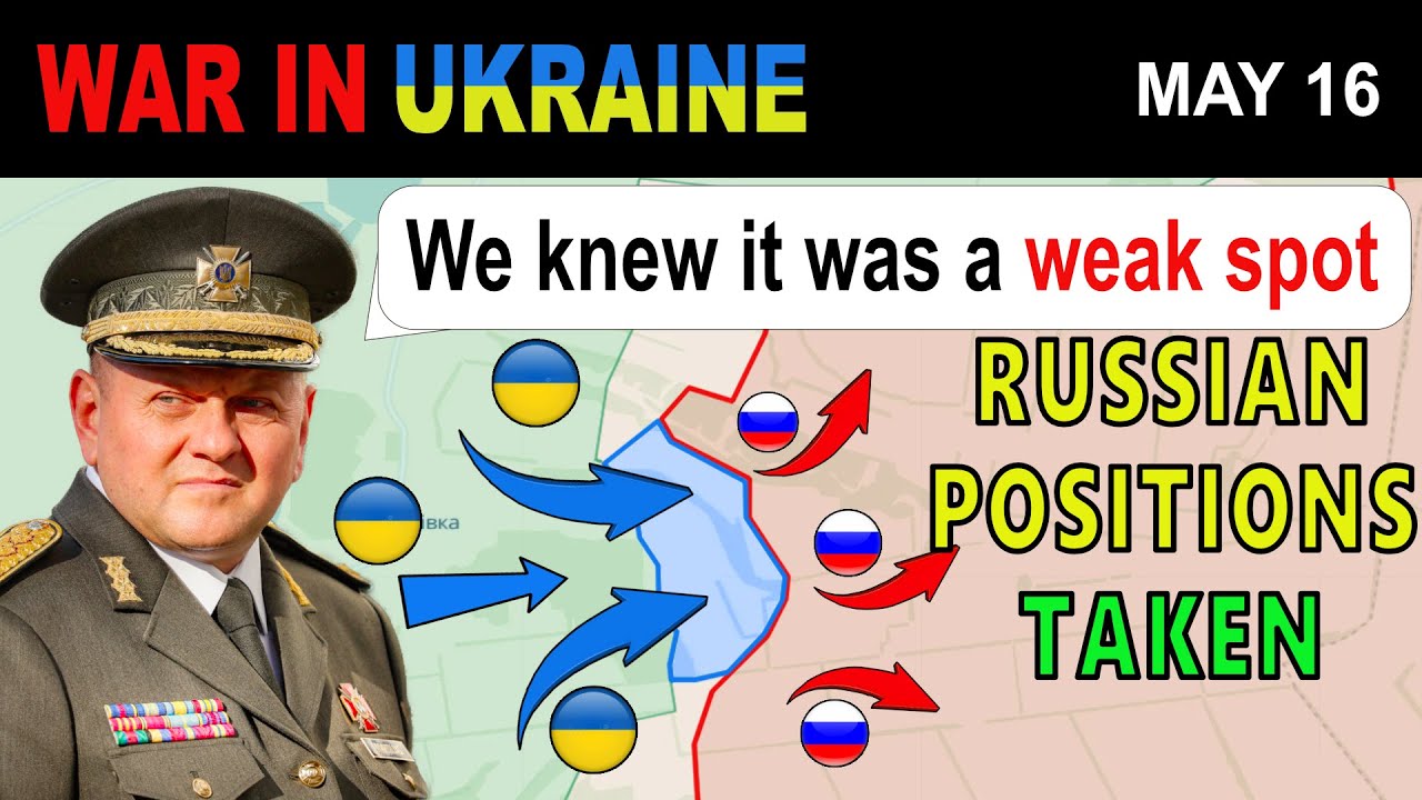 16 May: RUSSIANS ARE FINISHED! Ukrainians EXHAUST Russian forces AND TAKE GROUND! | War in Ukraine