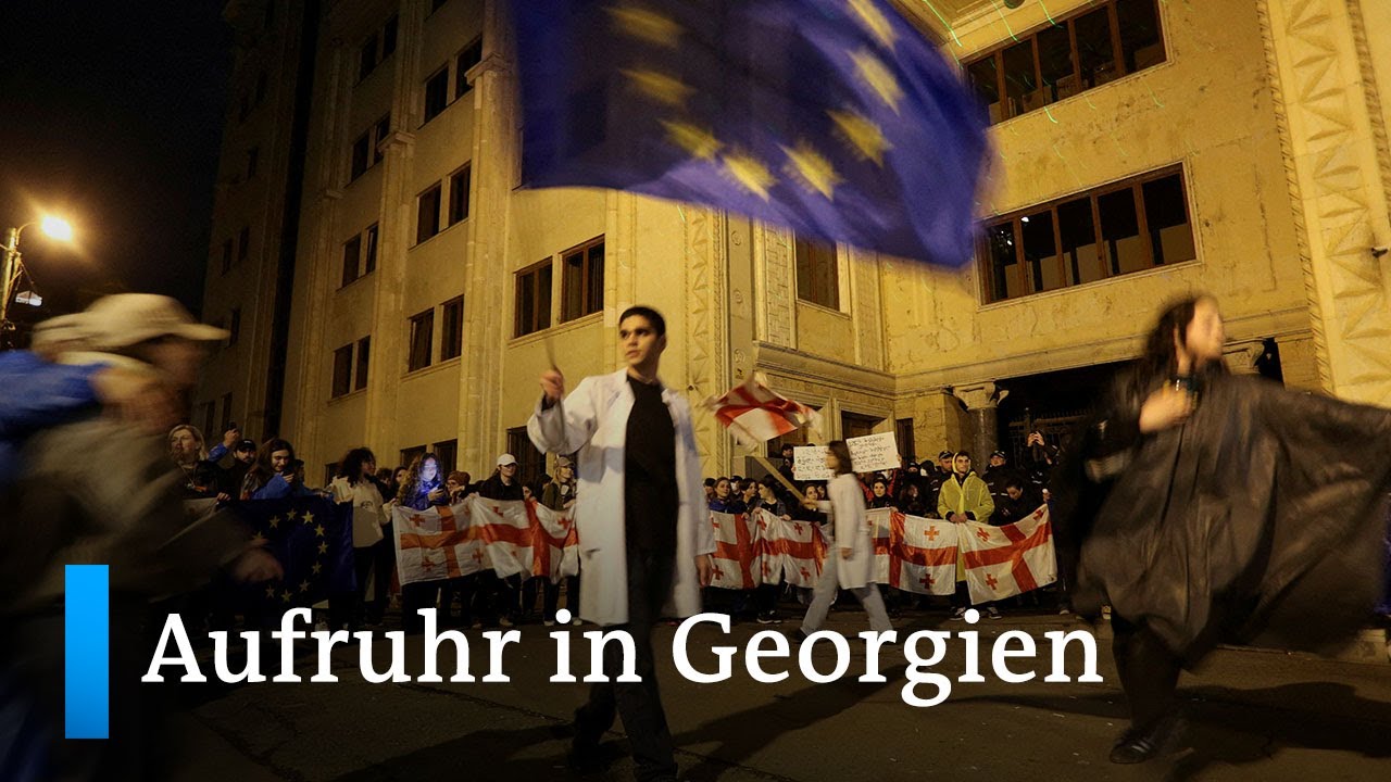 Georgien: Proteste gegen "Russengesetz" dauern an | DW Nachrichten