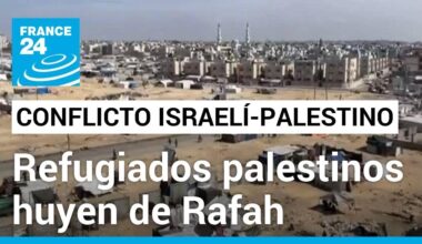Al menos 300.000 personas han huido de Rafah por temor a ofensiva israelí a gran escala