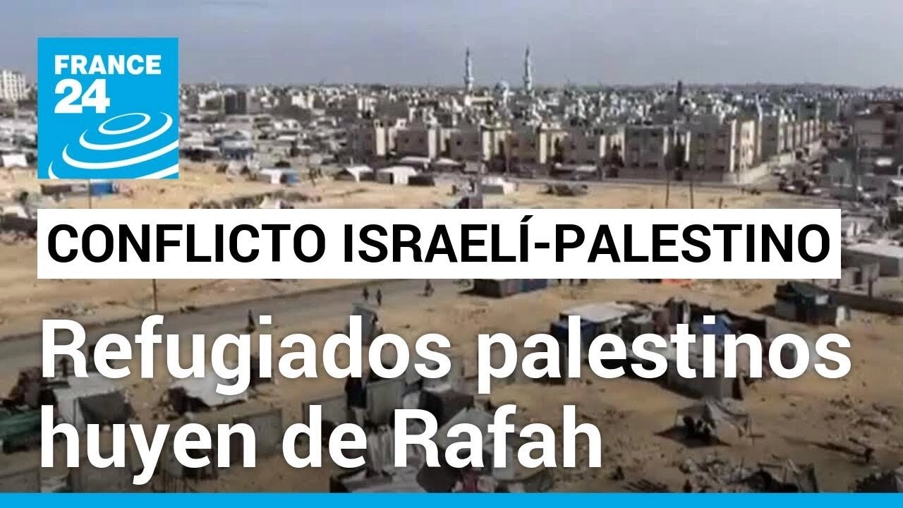Al menos 300.000 personas han huido de Rafah por temor a ofensiva israelí a gran escala