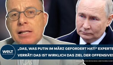 UKRAINE-KRIEG: "Das, was Putin im März gefordert hat" Das ist wirklich das Ziel der Russen-Offensive