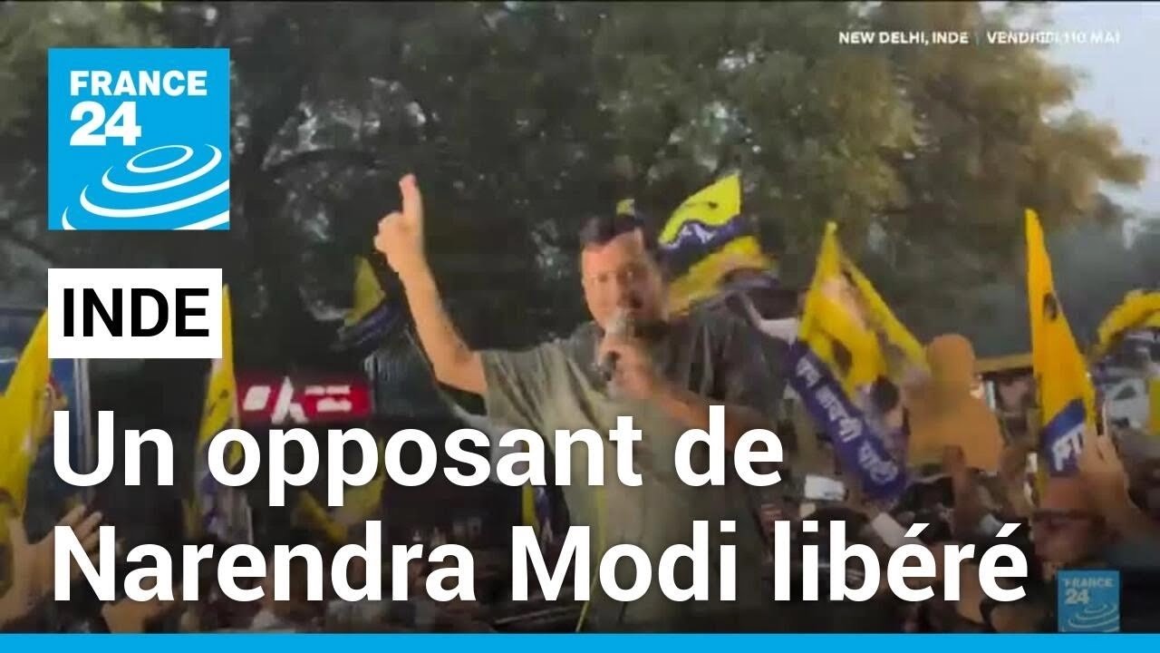 En Inde, un opposant de Narendra Modi libéré par la Cour suprême • FRANCE 24