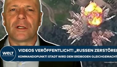 PUTINS KRIEG: Neue Videos! "Kommandopunkt zerstört! Diese Stadt wird dem Erdboden gleichgemacht!"