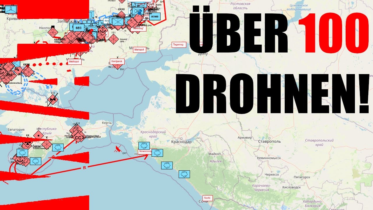 17.05.2024 Lagebericht Ukraine | Bisher größter ukrainischer Drohnenangriff, trifft ins Schwarze!