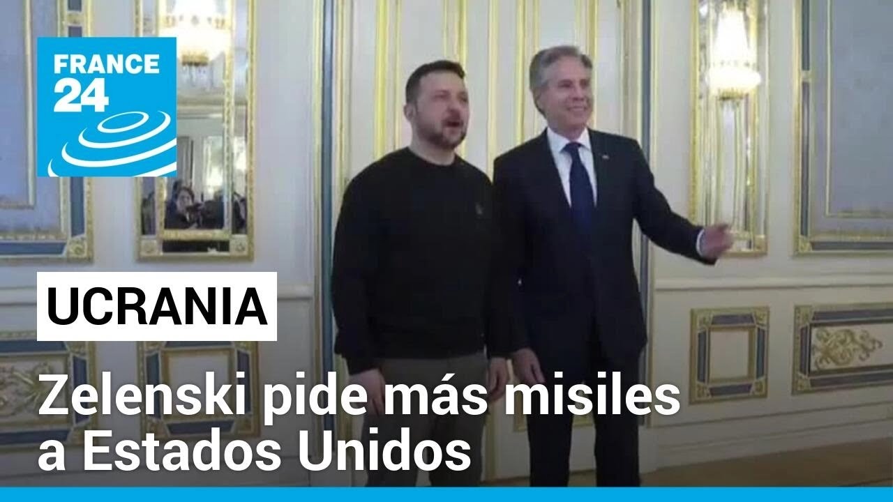 Zelenski pide a EE. UU. ayuda urgente para proteger Járkiv • FRANCE 24 Español