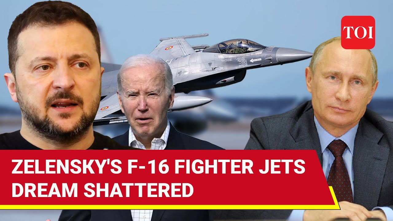 Big Blow To Ukraine: F-16 Fighter Jets' Delivery At Risk As Putin's Offensive Intensifies In Kharkiv