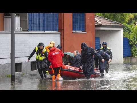 No Comment : inondations en Italie, la Lombardie particulièrement touchée