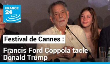 Francis Ford Coppola tacle Donald Trump au Festival de Cannes • FRANCE 24