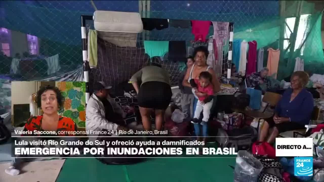 Directo a... Río de Janeiro y la ayuda anunciada por Lula da Silva para Río Grande do Sul
