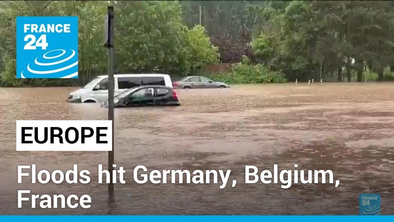 Floods in parts of northern Europe after heavy rains • FRANCE 24 English