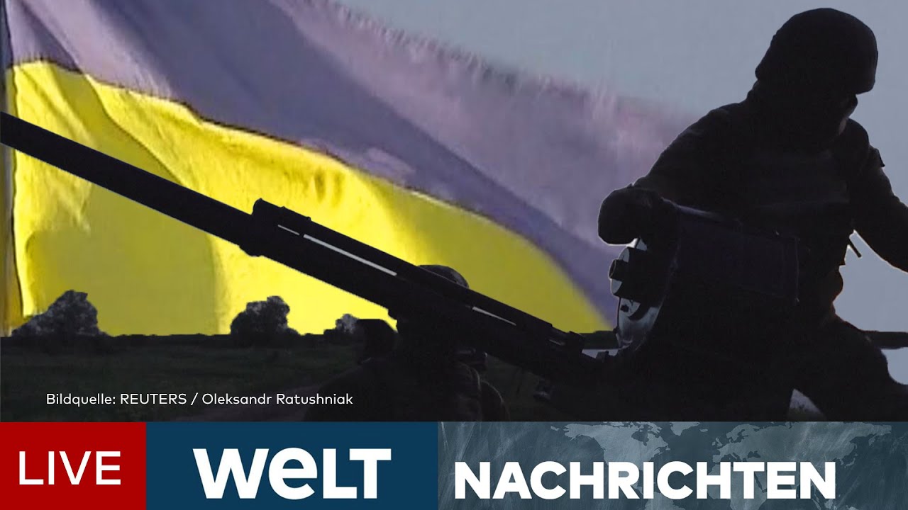 UKRAINE-KRIEG:  Milliarden für Kiew! Deutschland stockt Waffen-Hilfe massiv auf! | WELT STREAM