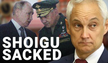 Close Putin ally Shoigu fired as war costs could 'undo the Russian war effort' | Prof. Scott Lucas
