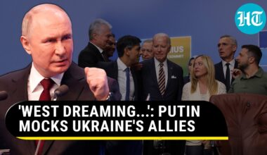 Putin Mocks Ukraine's Allies; 'Whole West Working To Destroy Russia' | Watch
