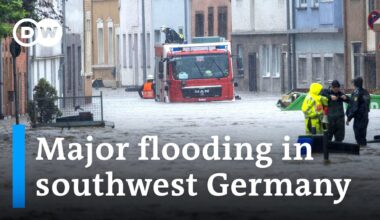 German Chancellor promises help to residents affected by worst flooding in decades | DW News