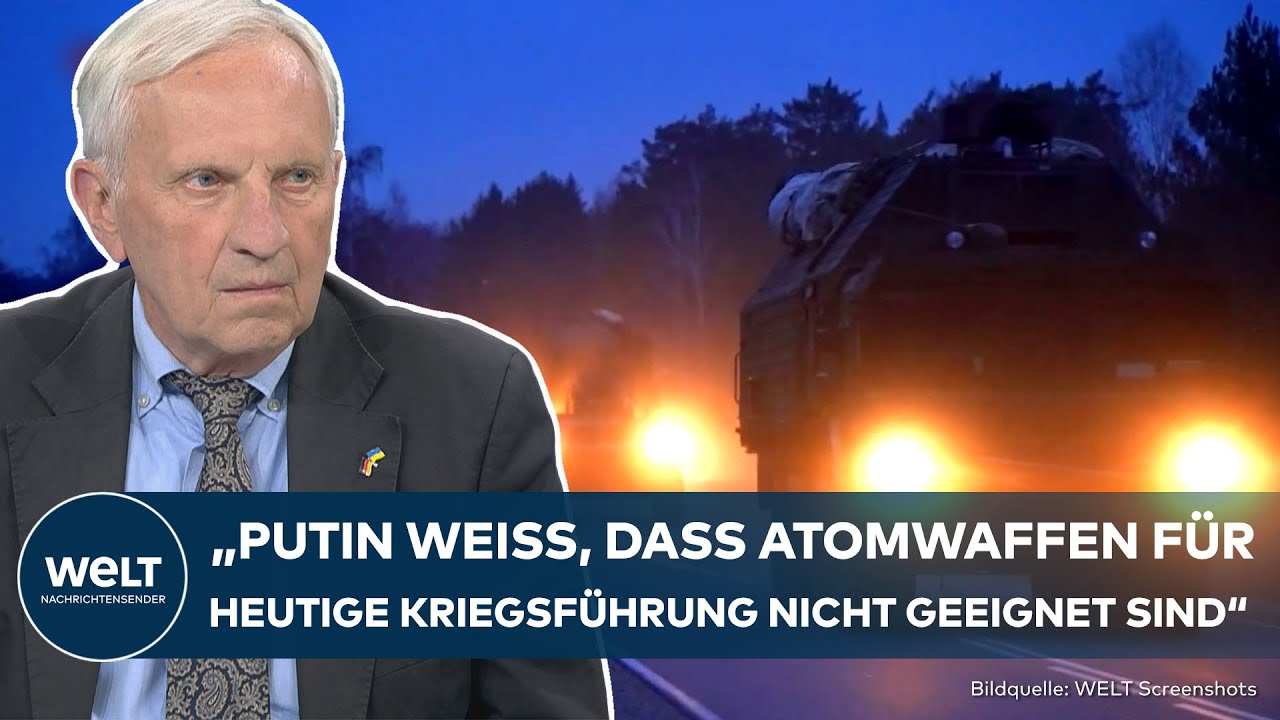 UKRAINE-KRIEG: Putins gefährlisches Spiel mit der Atomwaffen-Drohung | WELT Analyse