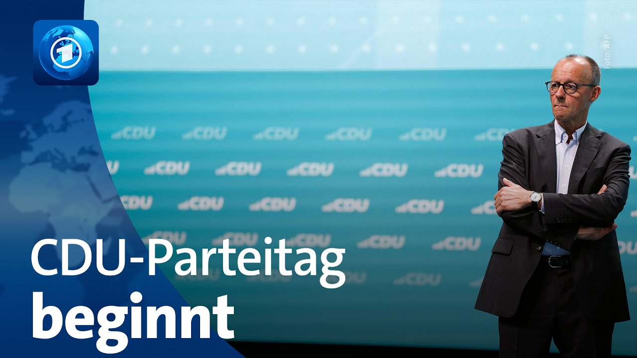 CDU-Parteitag in Berlin beginnt