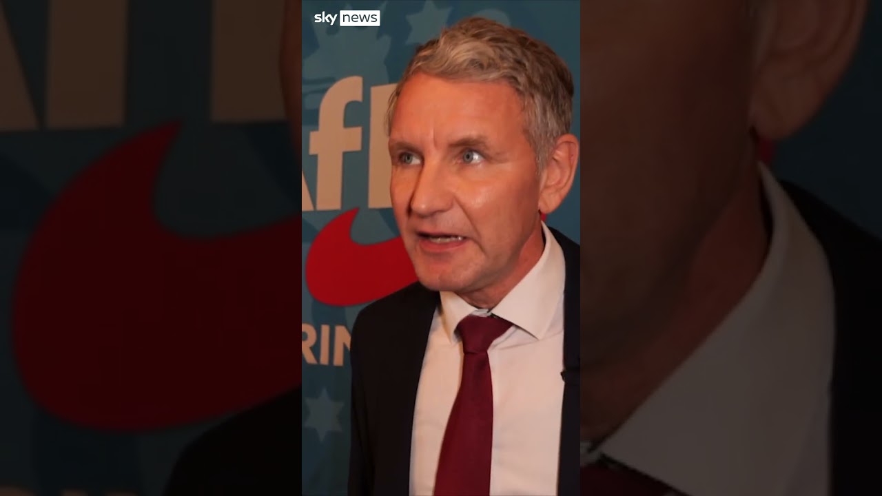 Far-right politician compares himself to Trump.