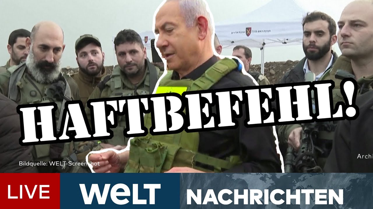 INTERNATIONALER STRAFGERICHTSHOF: Haftbefehle gegen Netanjahu und Hamas-Anführer! | WELT Livestream