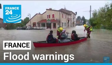 Floods hit parts of Northeastern France • FRANCE 24 English