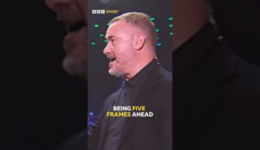 Stephen Hendry just dropped that in… 😂😂