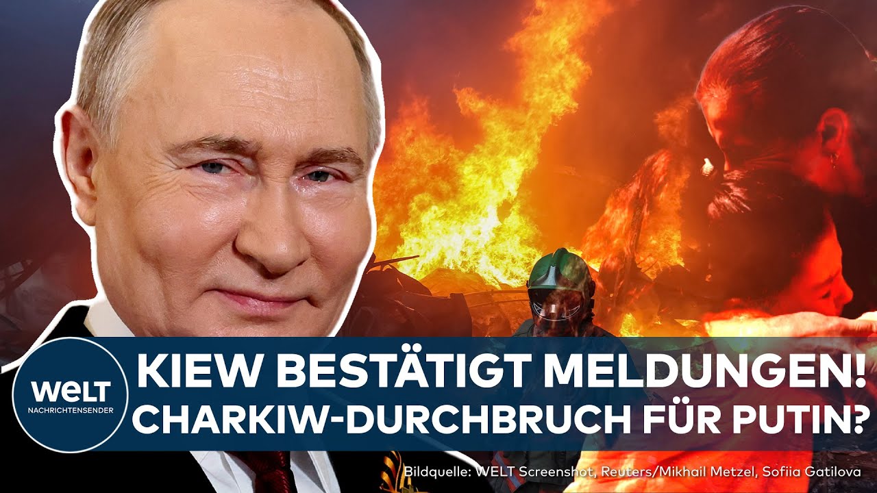 PUTINS KRIEG: Charkiw unter Dauerbeschuss und möglicher Durchbruch Russlands - Hoher Materialverlust