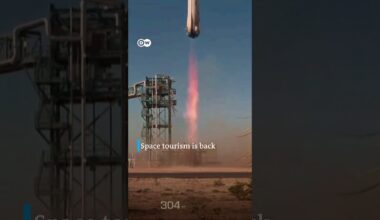 Blue Origin launches six tourists to the edge of space | DW Shorts
