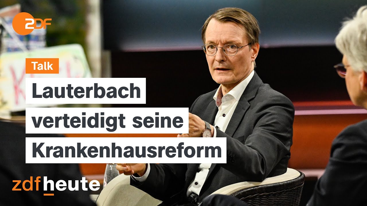Krankenhausreform: Sind die Kliniken gerettet? | Markus Lanz vom 15. Mai 2024