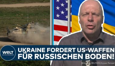 UKRAINE-KRIEG: Russlands Antwort auf ukrainische Waffenanfrage an die USA