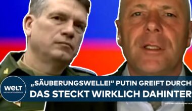 RUSSLAND: "Säuberungswelle im Verteidigungsministerium!" Putin greift durch! Das steckt dahinter!