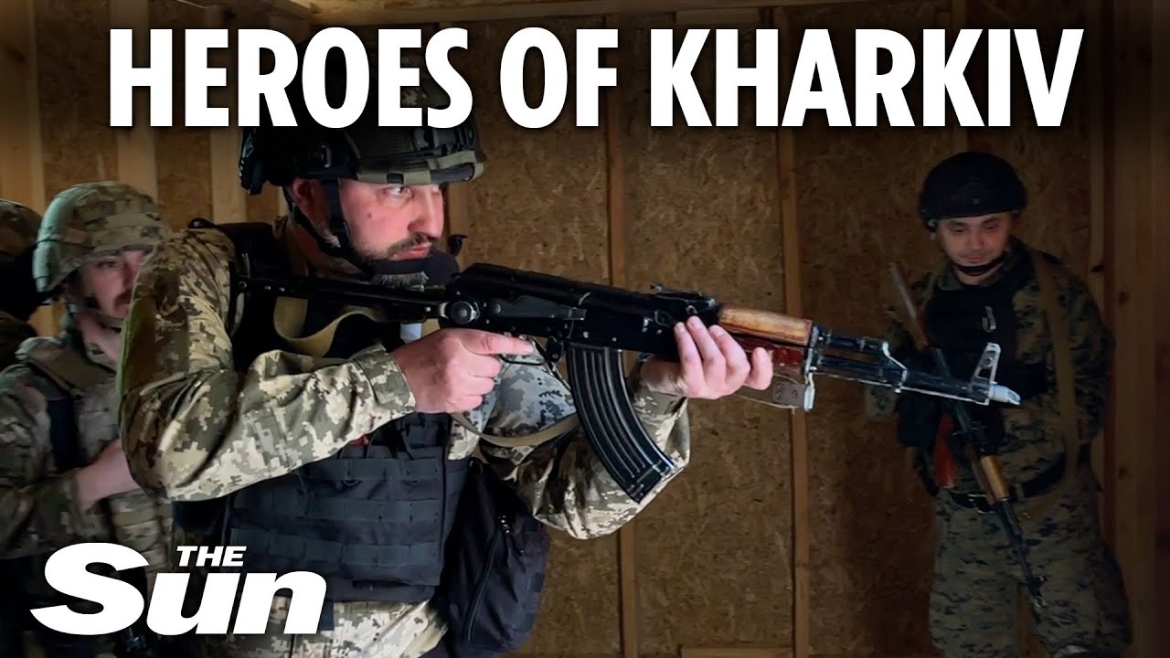 Inside Ukraine’s SECRET base where Brits and Americans train troops to blitz Russia