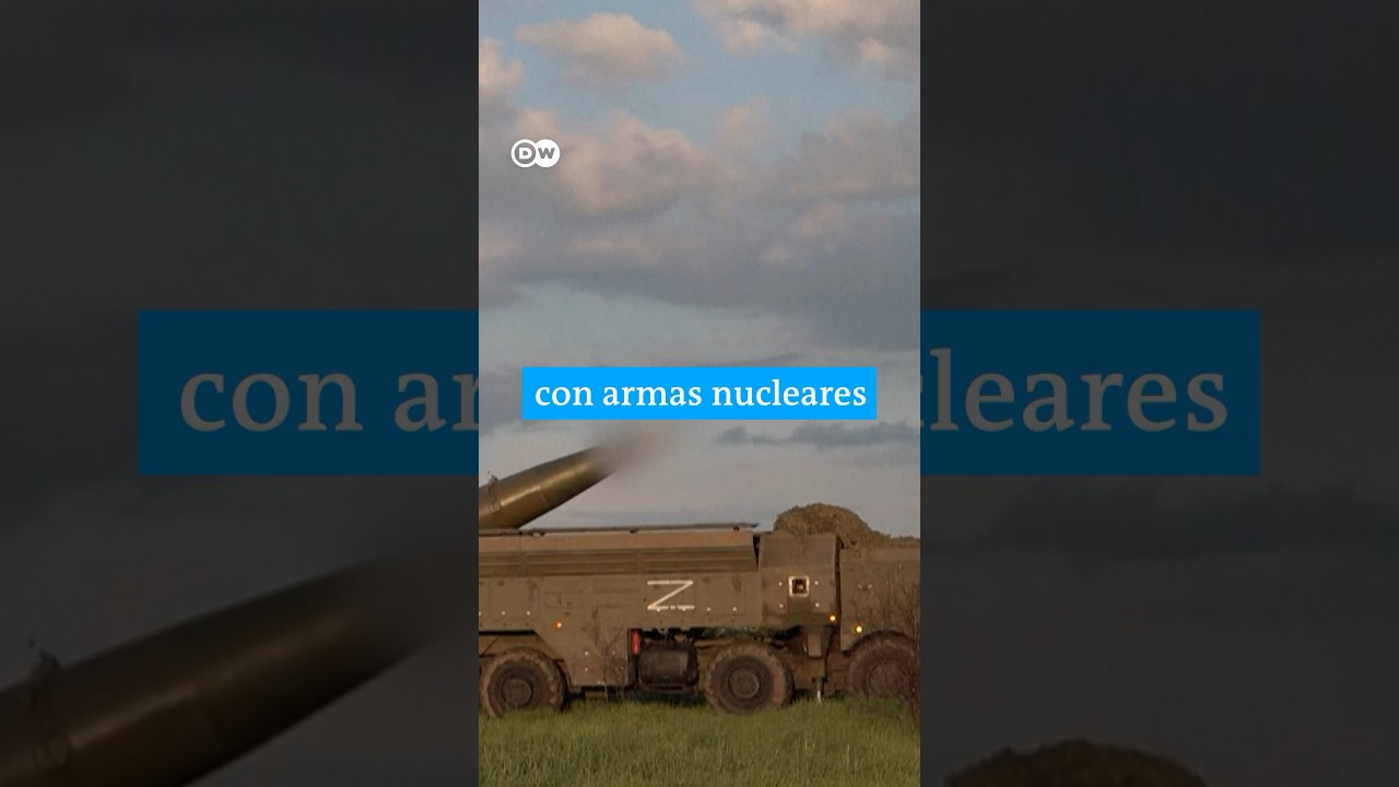 Rusia realiza ejercicios nucleares en la frontera con Ucrania