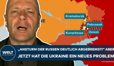 PUTINS KRIEG: "Ansturm der Russen deutlich abgebremst!" Aber jetzt hat die Ukraine ein neues Problem