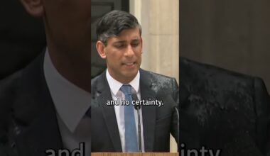 Rishi Sunak announces July 2024 general election #shorts