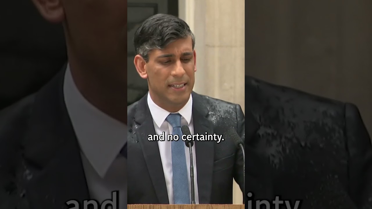 Rishi Sunak announces July 2024 general election #shorts